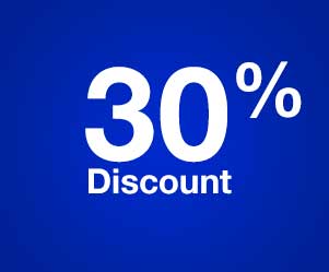 30% Discount image