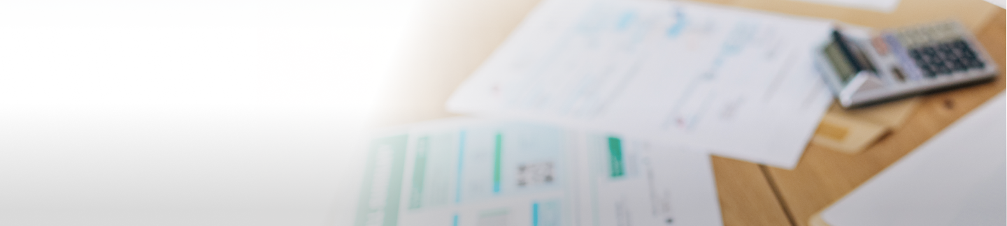 Customer reviewing electric bill